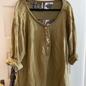 Free People Sweatshirt Tunic
